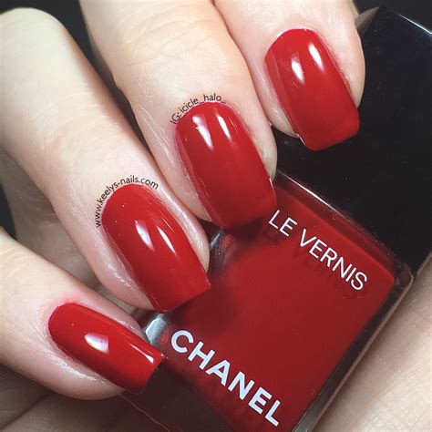 chanel rouge nail coloe|Chanel nail polish.